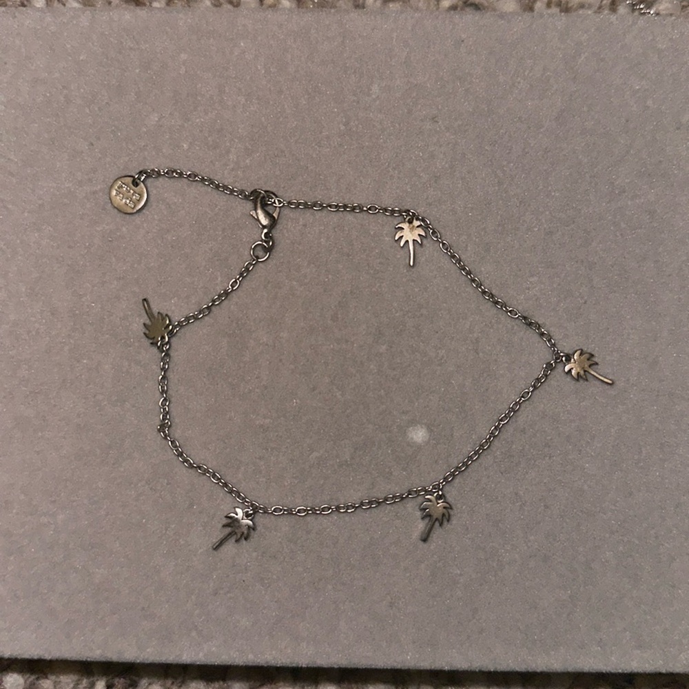 PURA VIDA palm tree anklet/bracelet